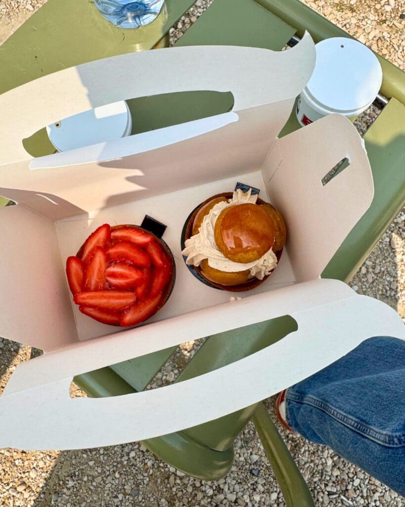 Desert u Parku u Parizu