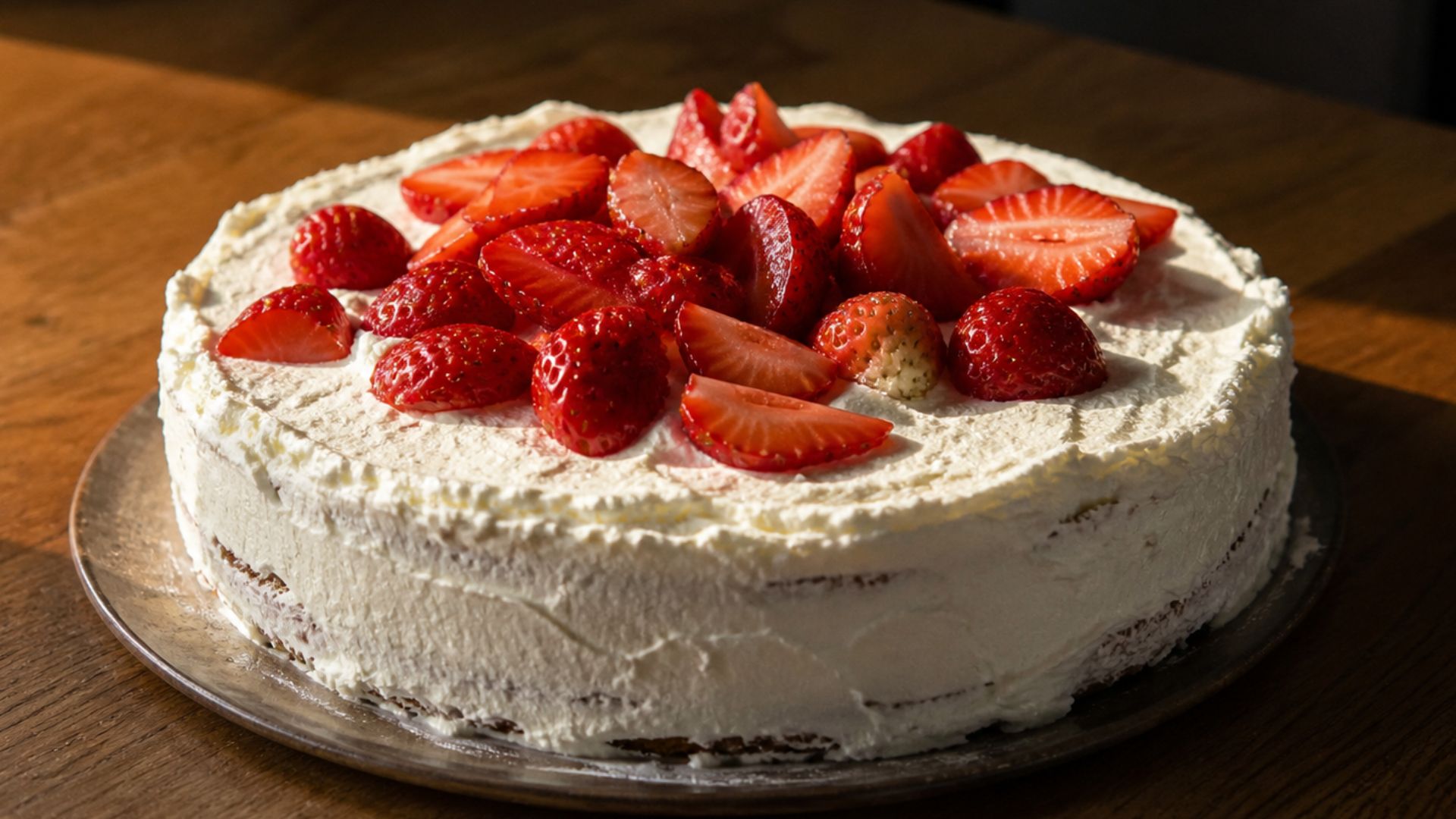 Torta od jagoda i vanilije